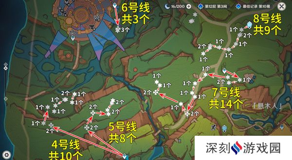 原神颗粒果在哪收集 颗粒果所有采集线路汇总[多图]图片4