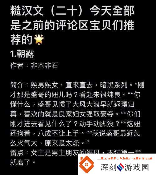 糙汉1NH现象的社会意义：深度剖析与思考