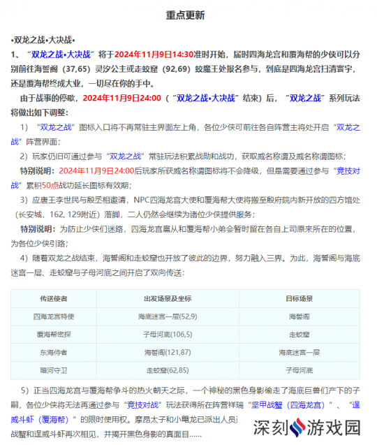 梦幻西游11月5日维护解读：双11活动最高送888仙玉红包